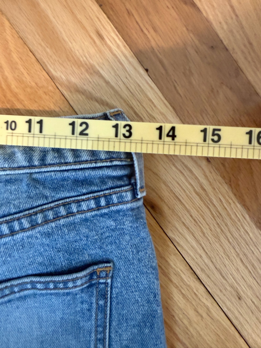 Veronica Beard Ryleigh High Rise Slim Straight Denim Size 28 in Blue Mist - Picture 7 of 7